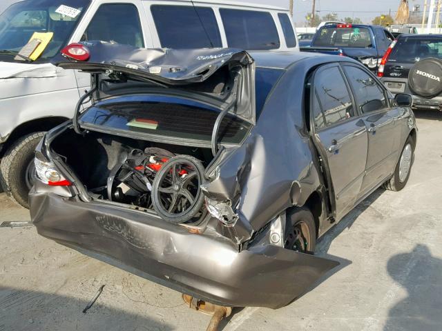 1NXBR32E07Z876462 - 2007 TOYOTA COROLLA CE 灰色 照片 4