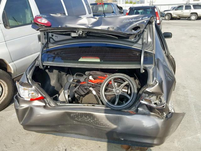 1NXBR32E07Z876462 - 2007 TOYOTA COROLLA CE 灰色 照片 9