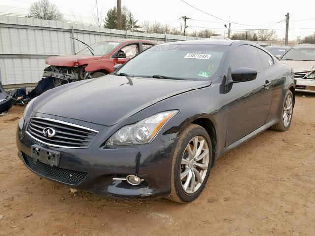 JN1CV6ELXCM470766 - 2012 INFINITI G37 BLACK photo 2