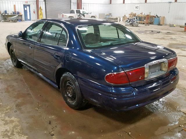 1G4HP52K23U226625 - 2003 BUICK LESABRE CU BLUE photo 3