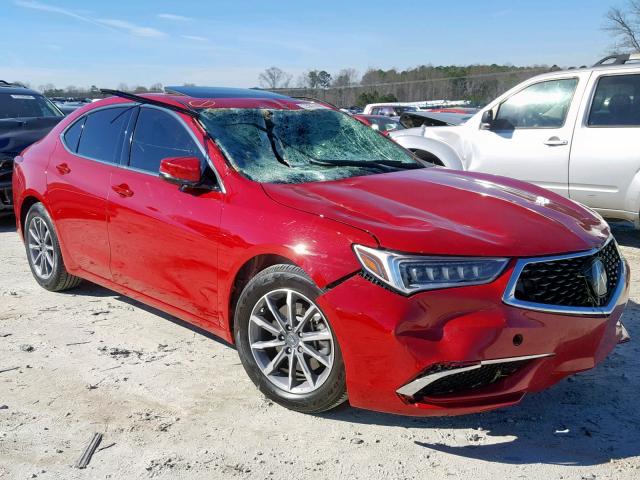 19UUB1F38KA003990 - 2019 ACURA TLX RED photo 1