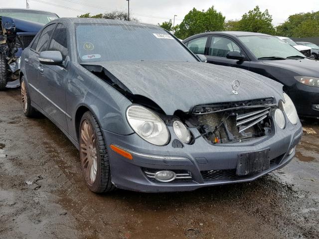 WDBUF56X58B257106 - 2008 MERCEDES-BENZ E 350 CHARCOAL photo 1