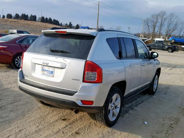 1J4NT1FA9BD260843 - 2011 JEEP COMPASS SP 银色 照片 4