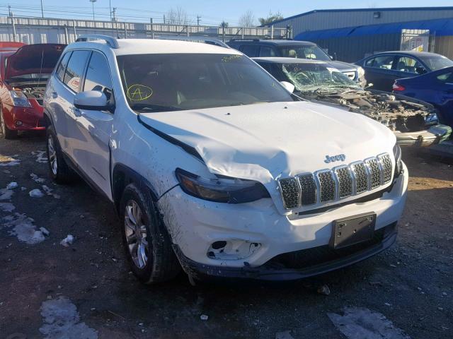 1C4PJLCB6KD171745 - 2019 JEEP CHEROKEE L WHITE photo 1