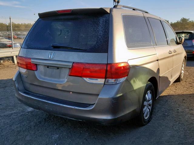 5FNRL3H57AB010222 - 2010 HONDA ODYSSEY EX BEIGE photo 4
