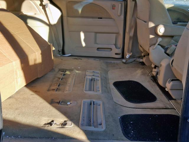 5FNRL3H57AB010222 - 2010 HONDA ODYSSEY EX BEIGE photo 6
