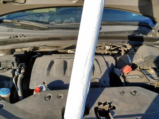 5FNRL3H57AB010222 - 2010 HONDA ODYSSEY EX BEIGE photo 7