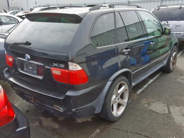 5UXFB93502LN78180 - 2002 BMW X5 4.6IS BLACK photo 4