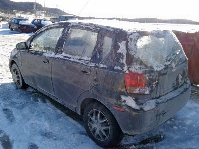 KL1TD66667B765901 - 2007 CHEVROLET AVEO BASE Qara foto 3