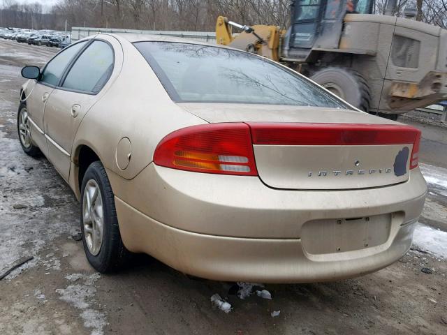 2B3HD46R01H602139 - 2001 DODGE INTREPID S Qızıl foto 3