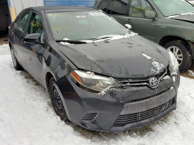 2T1BURHE5GC725062 - 2016 TOYOTA COROLLA L BLACK photo 1