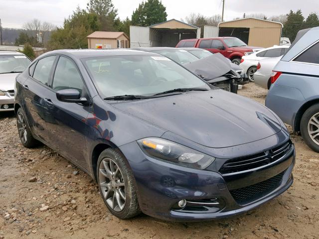 1C3CDFBB7ED732407 - 2014 DODGE DART SXT GRAY photo 1