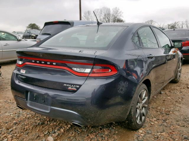 1C3CDFBB7ED732407 - 2014 DODGE DART SXT GRAY photo 4