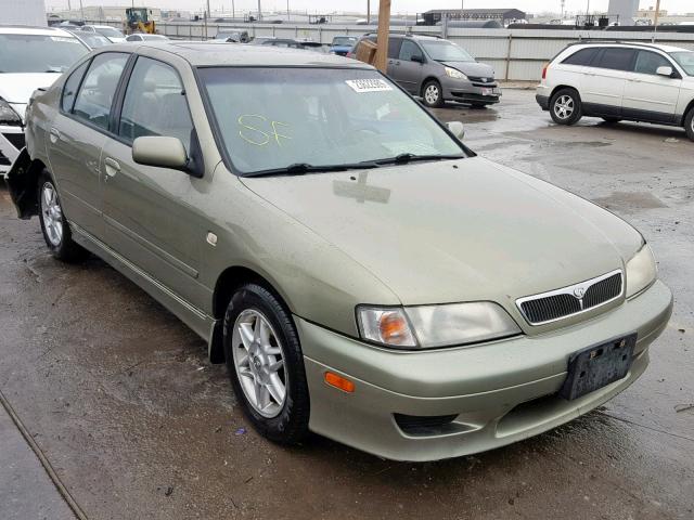 JNKCP11A22T500649 - 2002 INFINITI G20 GREEN photo 1