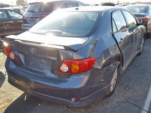 1NXBU40E99Z157799 - 2009 TOYOTA COROLLA BA CHARCOAL photo 4