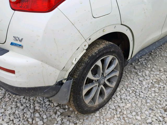 JN8AF5MR1CT114878 - 2012 NISSAN JUKE S 白色 照片 9