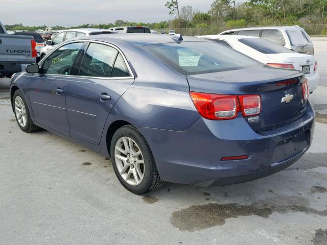 1G11D5SR3DF348193 - 2013 CHEVROLET MALIBU 1LT BLUE photo 3