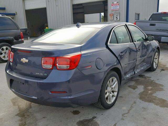 1G11D5SR3DF348193 - 2013 CHEVROLET MALIBU 1LT BLUE photo 4