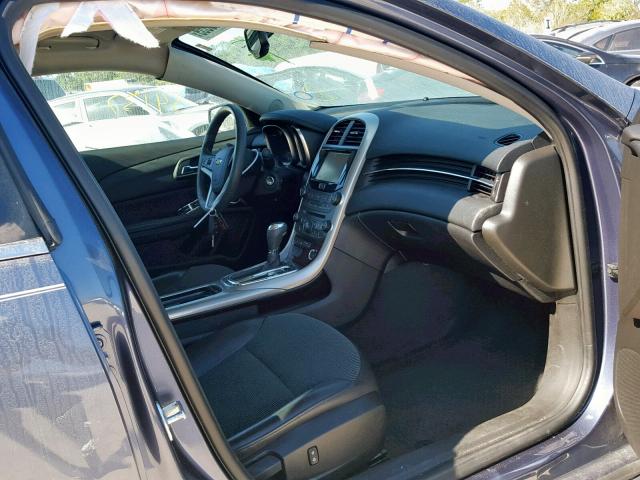 1G11D5SR3DF348193 - 2013 CHEVROLET MALIBU 1LT BLUE photo 5