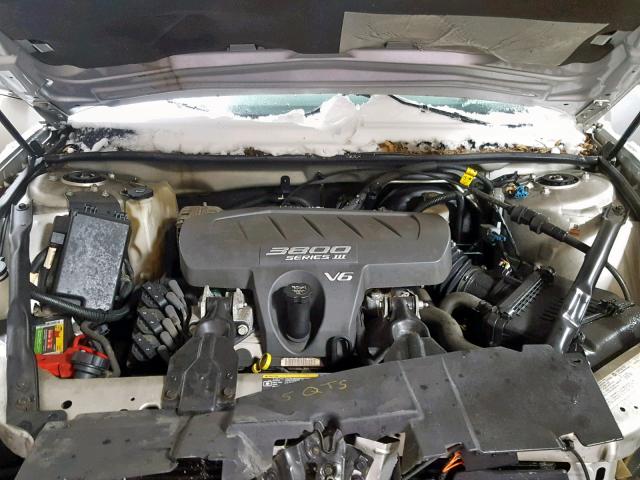 2G4WD532651279776 - 2005 BUICK LACROSSE C SILVER photo 7