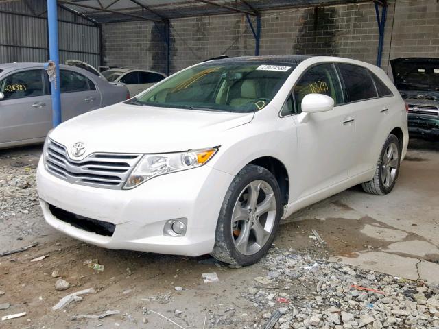 4T3ZK11A69U008482 - 2009 TOYOTA VENZA BASE WHITE photo 2