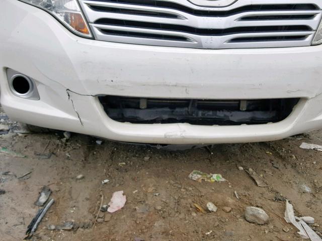 4T3ZK11A69U008482 - 2009 TOYOTA VENZA BASE WHITE photo 9