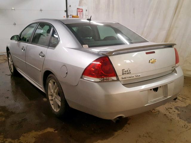 2G1WC5E35E1101721 - 2014 CHEVROLET IMPALA LIM SILVER photo 3