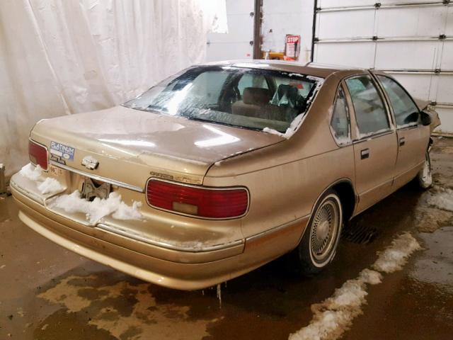 1G1BL52W2SR103474 - 1995 CHEVROLET CAPRICE CL BEIGE photo 4