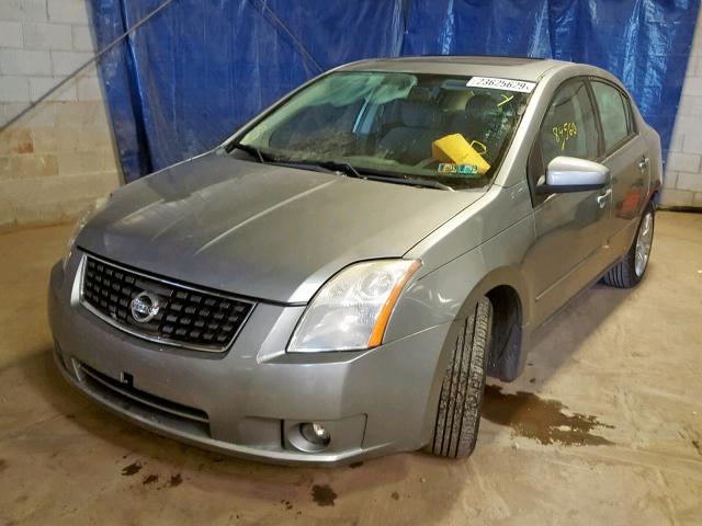 3N1AB61E78L655561 - 2008 NISSAN SENTRA 2.0 GRAY photo 2