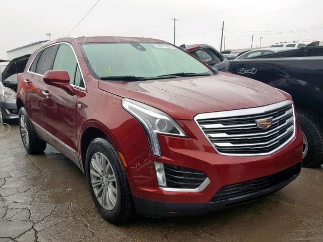 1GYKNDRS6JZ185474 - 2018 CADILLAC XT5 LUXURY RED photo 1