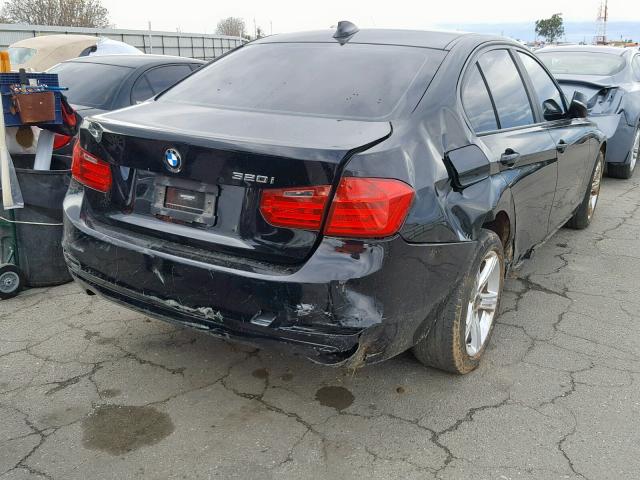WBA3B1C58EP679998 - 2014 BMW 320 I BLACK photo 4