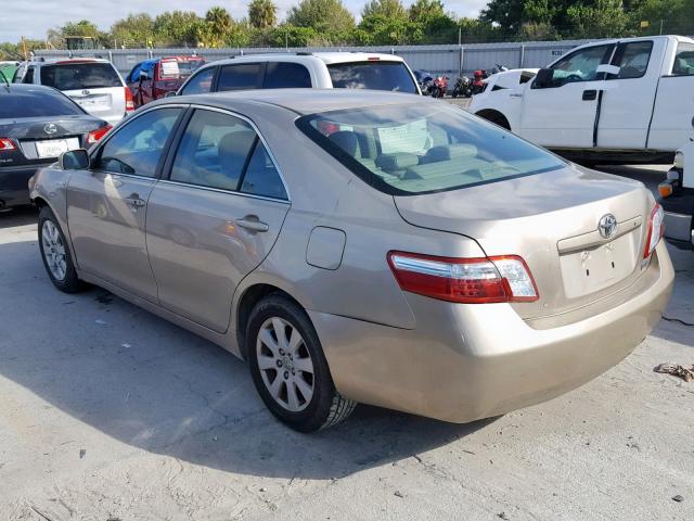 4T1BB46K19U081594 - 2009 TOYOTA CAMRY HYBR Qəhvəyi foto 3