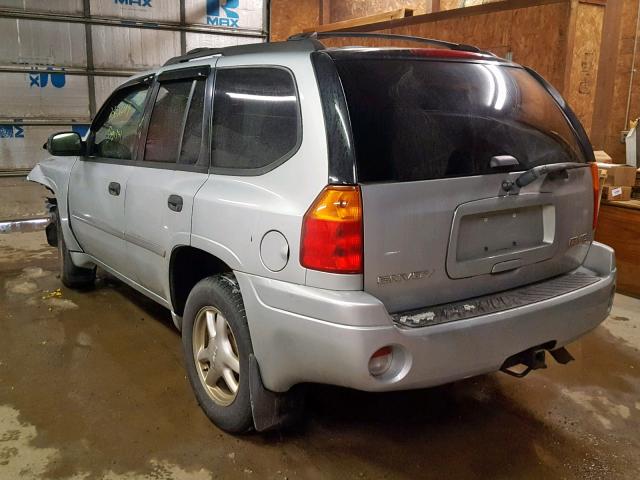 1GKDT13S782133354 - 2008 GMC ENVOY SILVER photo 3