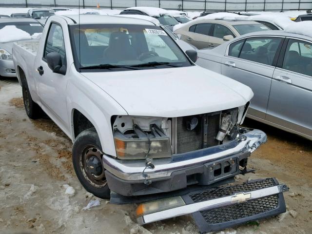 1GCCS146158102895 - 2005 CHEVROLET COLORADO WHITE photo 1