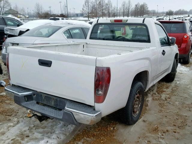 1GCCS146158102895 - 2005 CHEVROLET COLORADO WHITE photo 4