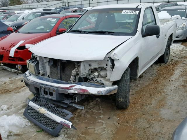 1GCCS146158102895 - 2005 CHEVROLET COLORADO WHITE photo 9