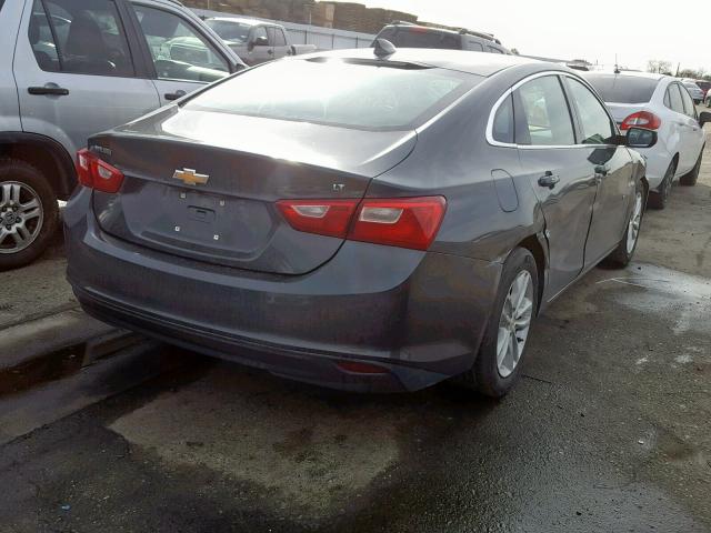 1G1ZE5ST7GF280402 - 2016 CHEVROLET MALIBU LT CHARCOAL photo 4