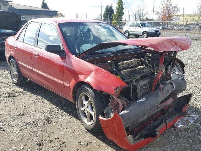 JM1BJ2223Y0255995 - 2000 MAZDA PROTEGE DX RED photo 1