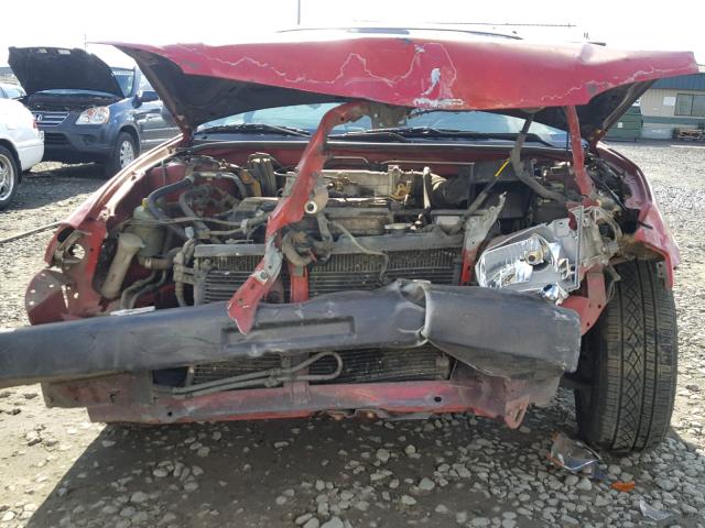 JM1BJ2223Y0255995 - 2000 MAZDA PROTEGE DX RED photo 9