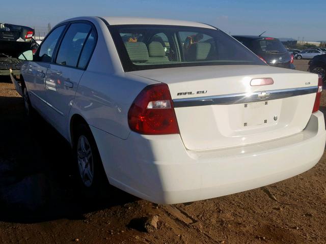 1G1ZS58F47F292761 - 2007 CHEVROLET MALIBU LS თეთრი ფოტო 3