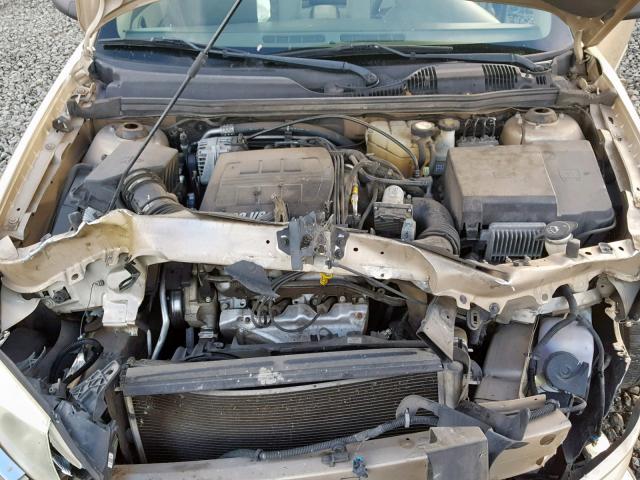 1G1ZT52815F251783 - 2005 CHEVROLET MALIBU LS ოქროსფერი ფოტო 7