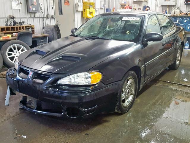 1G2NW52E84C129106 - 2004 PONTIAC GRAND AM G BLACK photo 2