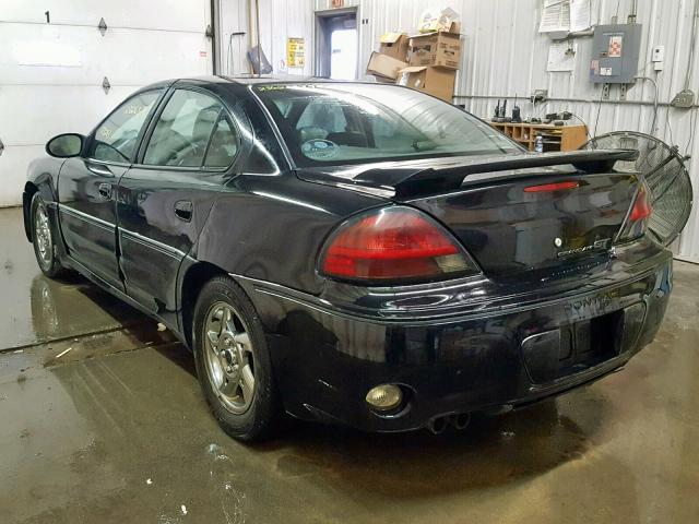 1G2NW52E84C129106 - 2004 PONTIAC GRAND AM G BLACK photo 3