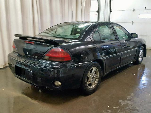 1G2NW52E84C129106 - 2004 PONTIAC GRAND AM G BLACK photo 4