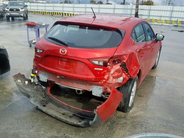 JM1BM1L78E1182060 - 2014 MAZDA 3 TOURING RED photo 4