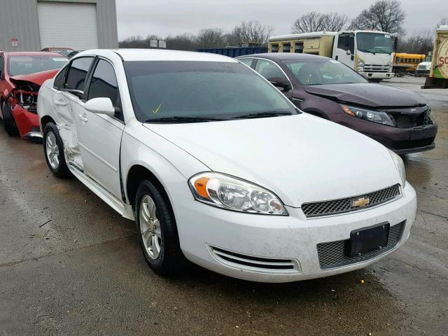 2G1WA5E36E1118985 - 2014 CHEVROLET IMPALA LIM WHITE photo 1