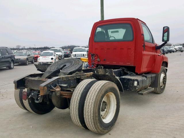 1GBP7C1B67F421759 - 2007 CHEVROLET C7500 C7C0 RED photo 4