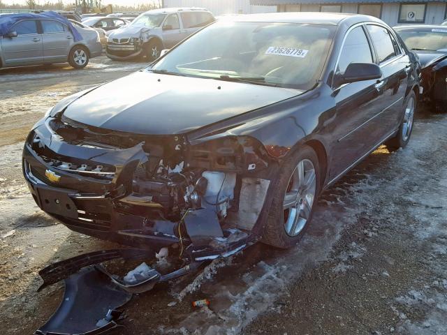 1G1ZC5E00CF189330 - 2012 CHEVROLET MALIBU 1LT გრაფიტი ფოტო 2
