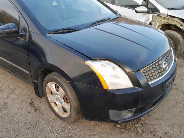 3N1AB61E27L671715 - 2007 NISSAN SENTRA 2.0 BLACK photo 9