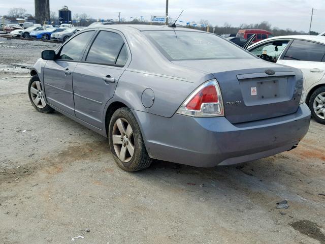 3FAHP07Z37R220915 - 2007 FORD FUSION SE GRAY photo 3